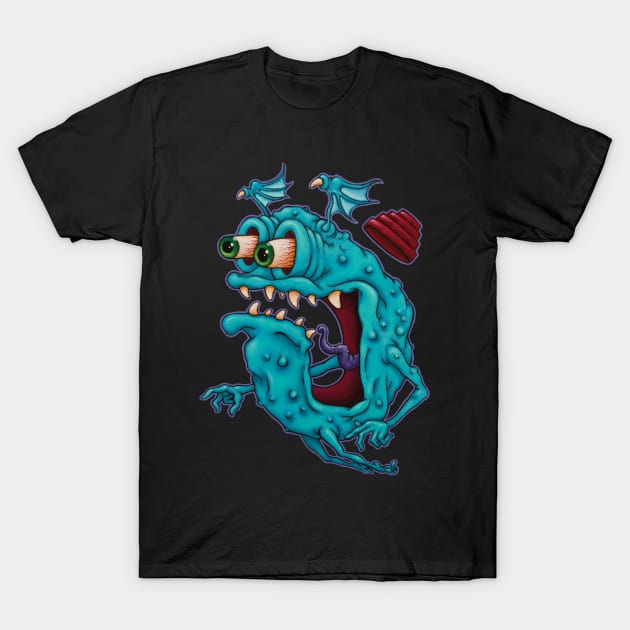 Flying Fink T-Shirt by artwork-a-go-go